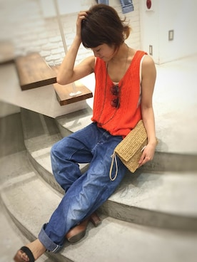 CANALJEAN  tomoeさん（レディース・155cm）の夏コーディネート