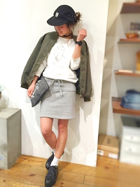 CANALJEAN tomoeさん(レディース・155cm)の冬コーディネート