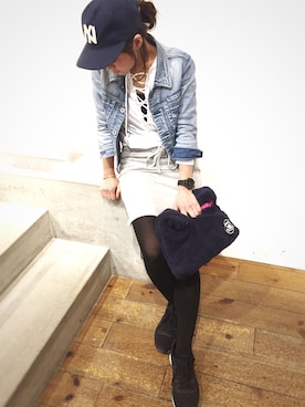 CANALJEAN  tomoeさん（レディース・155cm）の冬コーディネート