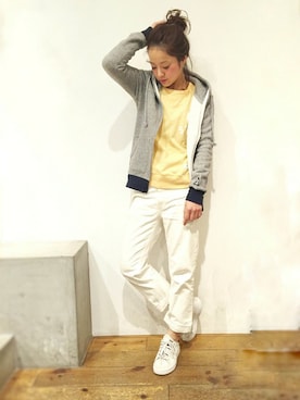 「ACNE（アクネ）のアイテム」を使った、CANALJEAN  tomoeさん（レディース・155cm）の冬コーディネート