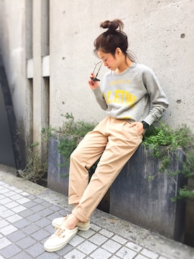 CANALJEAN  tomoeさん（レディース・155cm）の春コーディネート