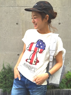 CANALJEAN  tomoeさん（レディース・155cm）の夏コーディネート