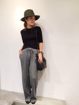 CANALJEAN  tomoeさん（レディース・155cm）の秋コーディネート