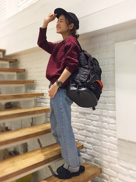 「autumn」｜CANALJEAN  tomoeさん（レディース・155cm）の秋コーディネート