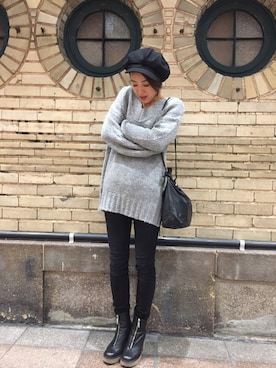 「miista（ミスタ）のアイテム」を使った、CANALJEAN  tomoeさん（レディース・155cm）の秋コーディネート