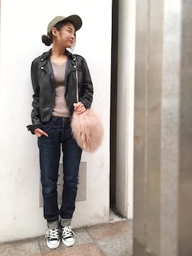 CANALJEAN  tomoeさん（レディース・155cm）の冬コーディネート