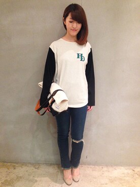 「durbuy」｜Articlegirl_askaさん（レディース・157cm）の秋コーディネート
