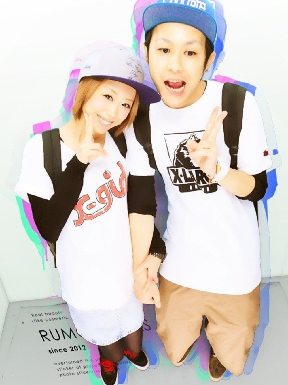 「VANS、xgirl、S/DOUBLE、XLARGE、stussy women」｜「Stussy WomenのAll City New Era Ballcap（キャップ、ブルー系）」を使った、aya_3104さん（レディース・156cm）の春コーディネートの1枚目の写真