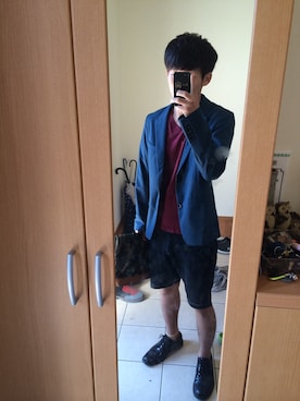 えーすけさん（メンズ・169cm）の秋コーディネート