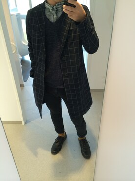 えーすけさん（メンズ・169cm）の秋コーディネート