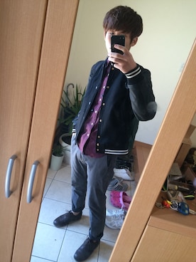 えーすけさん（メンズ・170cm）の春コーディネート