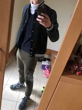 えーすけさん（メンズ・170cm）の冬コーディネート