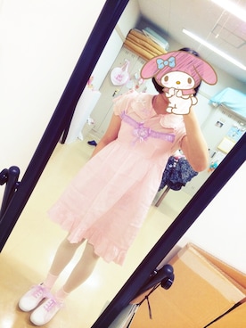 「Nile PERCH（ナイルパーチ）のアイテム（ワンピース/ドレス）」を使った、けろこさん（レディース・148cm）の春コーディネート