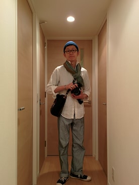 「DULUTH PACK（ダルースパック）のアイテム」を使った、Ryuusuke Kubouさん（メンズ・175cm）の春コーディネート