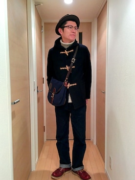 「DULUTH PACK（ダルースパック）のアイテム」を使った、Ryuusuke Kubouさん（メンズ・175cm）の冬コーディネート