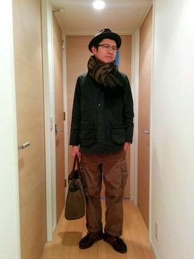 「アイテム（その他アウター）」を使った、Ryuusuke Kubouさん（メンズ・175cm・30代）の冬コーディネート