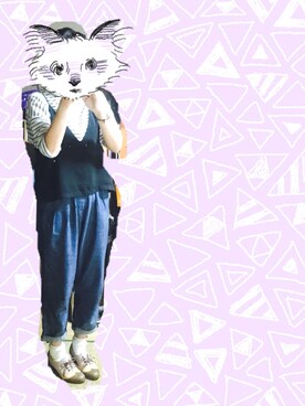 「着まわししすぎてごめんなさい」｜なちゅらるポー博士さん（レディース・150cm）の秋コーディネート