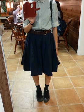 「archives（アルシーヴ）のアイテム」を使った、aiさん（メンズ・158cm）の夏コーディネート