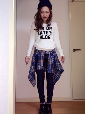 「mussy」｜MK☆さん（レディース・149cm）の冬コーディネート