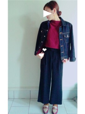 「ESPERANZA（エスペランサ）のアイテム（その他シューズ）」を使った、＊Emさん（レディース・160cm）の秋コーディネート