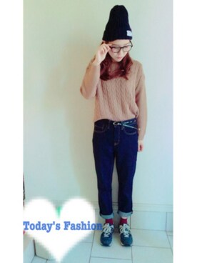 ＊Emさん（レディース・160cm）の秋コーディネート