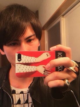 「KENZO」｜「アイテム（PC・スマホグッズ/家電）」を使った、Samuel666さん（メンズ・178cm）の春コーディネート