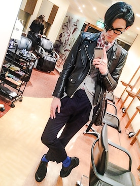 「JOHN LAWRENCE SULLIVAN」｜「アイテム（アナログ腕時計）」を使った、Samuel666さん（メンズ・178cm）の秋コーディネート
