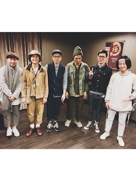 「Radiant（-）のアイテム」を使った、Azureさん（メンズ・163cm）の春コーディネート