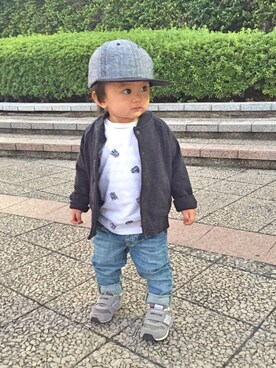KoUさん(キッズ・80cm)の秋コーディネート
