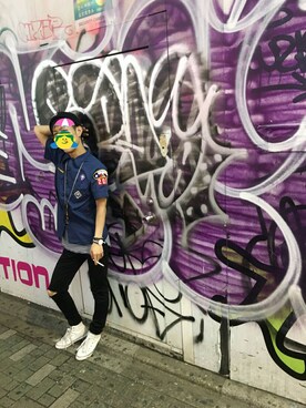 「Jagger（-）のアイテム」を使った、yukiyaさん（メンズ・165cm）の秋コーディネート