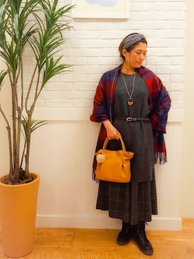 タナさん（レディース・155cm）の秋コーディネート