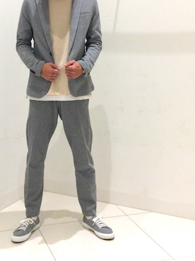 Takuya Matsunoさん（メンズ・170cm）の冬コーディネート