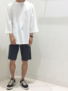 Takuya Matsunoさん（メンズ・170cm）の春コーディネート