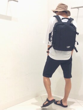 Takuya Matsunoさん（メンズ・170cm）の夏コーディネート