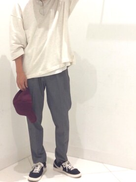 Takuya Matsunoさん(メンズ・170cm)の秋コーディネート