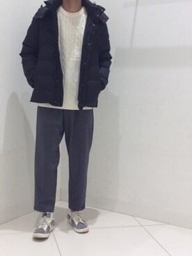 Takuya Matsunoさん（メンズ・171cm）の冬コーディネート