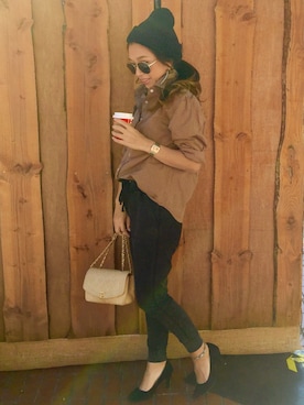 Oo.hiro.oOさん（レディース・159cm）の秋コーディネート