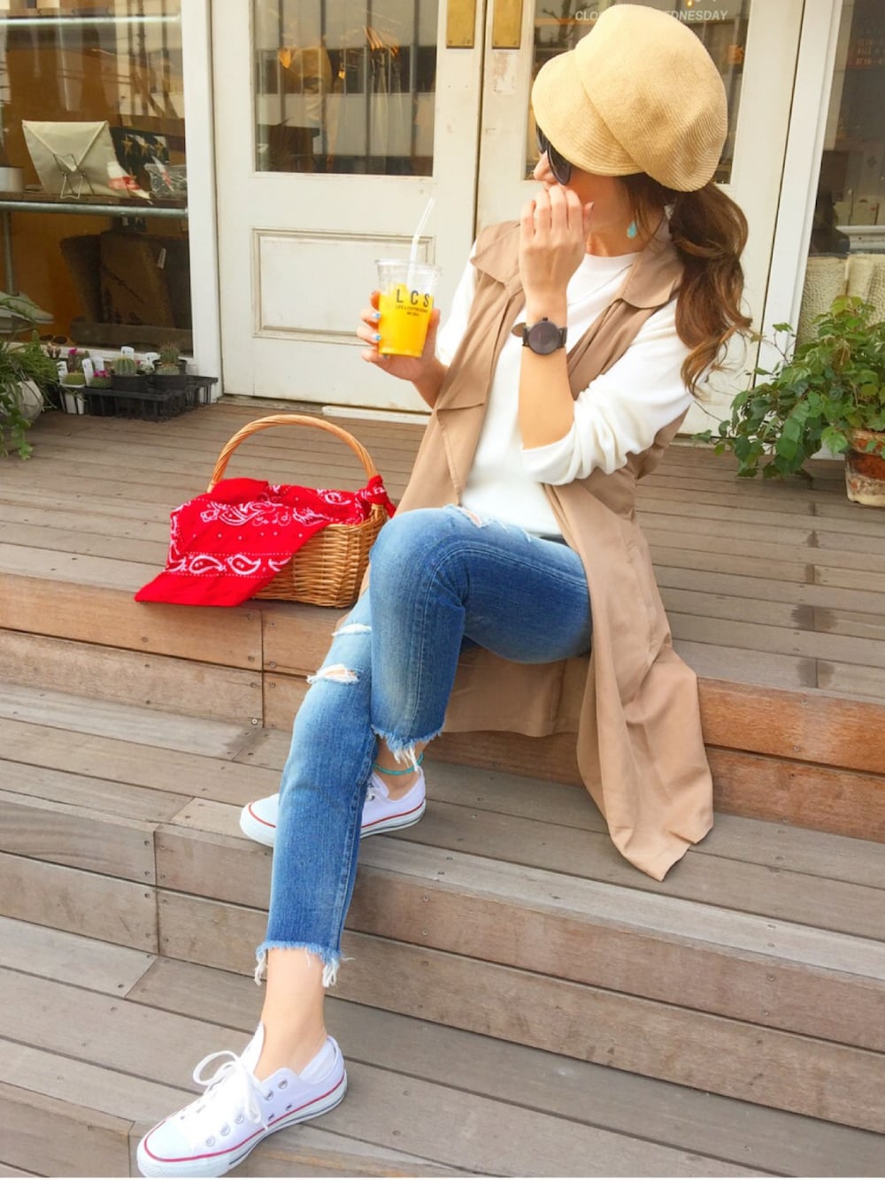 Oo.hiro.oO｜Ungridのデニムパンツを使ったコーディネート - WEAR 