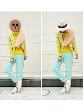 YUCOさんのコーディネート