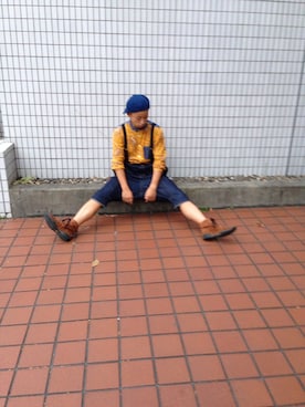 「Yohji Yamamoto（ヨウジヤマモト）のアイテム（レッグウェア）」を使った、samurairoadさん（メンズ・167cm）の秋コーディネート