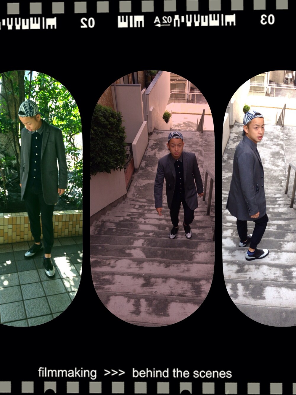「Yohji Yamamotoのアイテム（キャップ、ブルー系）」を使った、samurairoadさん（メンズ・167cm）の秋コーディネートの1枚目の写真