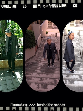 「Yohji Yamamoto（ヨウジヤマモト）のアイテム（ドレスシューズ）」を使った、samurairoadさん（メンズ・167cm）の秋コーディネート