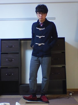 「アイテム（レッグウェア）」を使った、ふにゃさん（メンズ・170cm・100代）の冬コーディネート