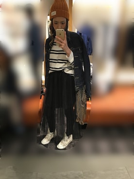 DENNAMIさん（レディース・153cm）の冬コーディネート