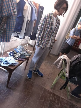 「NIKE INTERNATIONALIST」｜GHOSTさん（メンズ・176cm）の春コーディネート