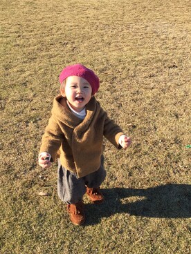 chatnoirさん(キッズ・80cm)の冬コーディネート