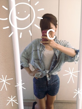 C-hiroさん（レディース・160cm）の夏コーディネート