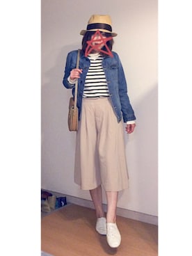 「override 」｜hannahさん（レディース・157cm）の春コーディネート