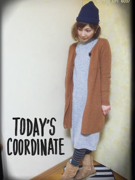 izuさん（レディース・157cm）の冬コーディネート