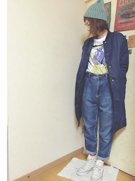 izuさん（レディース・157cm）の冬コーディネート